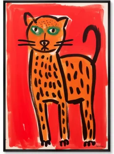 Постер на холсте Wild Cats 75X105 CM