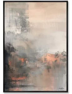 Репродукция картины на холсте A Tart Sunset 75X105 CM