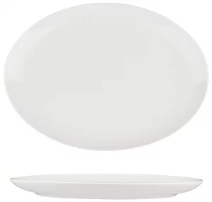 Овальное блюдо для подачи Fine Plus 31X28 CM