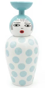 Фарфоровая ваза Canopie Kiki 17X17X42 CM