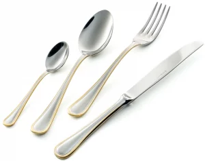 Набор из 30 столовых приборов Impero Gold Decor