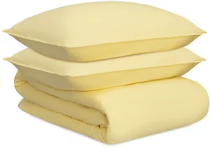 Комплект постельного из перкаля Essential 150X200 CM светло-желтого цвета
