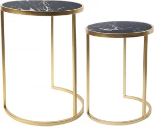 Комплект из двух столиков Argon 40X40X50 / 32X32X43 CM