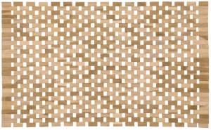 Коврик для ванной из тика Azuray 60X40 CM