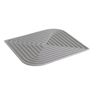 Коврик для сушки посуды dry flex, 34,5х31,5 см, графит