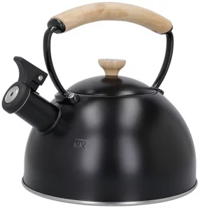 Чайник со свистком чёрный La Cafetière 1.6 L