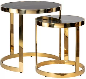 Комплект из двух столиков Miillaaraq 60X60X60 / 46X46X50