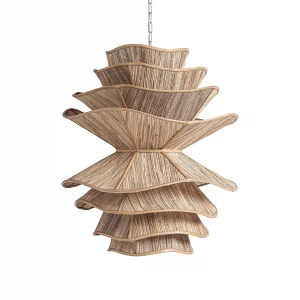 Подвесной светильник из кокоса THENNY 57X57X67 CM