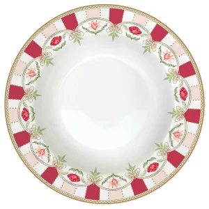 Тарелка глубокая flowery, 21,5 см