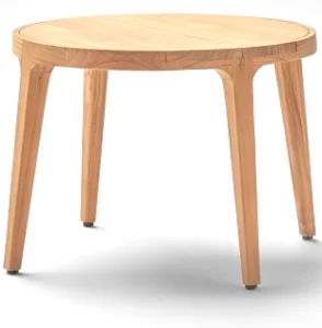 Столик из тика Paralel 78X78X56 CM