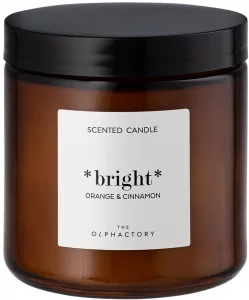 Свеча ароматическая The Olphactory Bright Orange&Cinnamon 60 часов горения