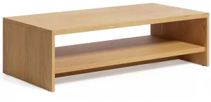 Журнальный столик из шпона дуба Abilen 120X60X35 CM