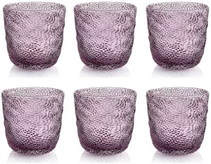 Набор из шести стаканов Tricot Amethyst 300 ml