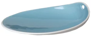 Тарелка фарфоровая Jomon Blue 14X11X4 CM