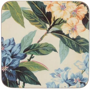 Набор из шести подставок Traditional Floral 10X10 CM