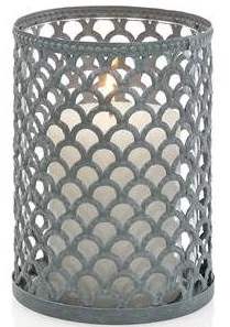 Подсвечник Netting Gray 11X11X15 CM
