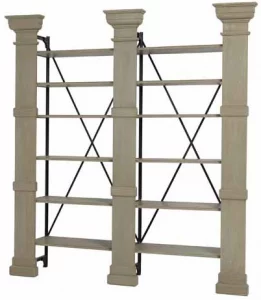 Стеллаж Cabinet Burgundy 236X54X245 CM