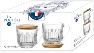 Набор из двух кружек с крышкой Ouessant 250 ml