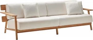 Диван с каркасом из тика Paralel 225X91X74 CM