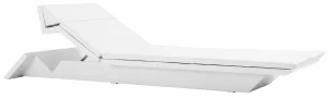 Шезлонг Rest 226X72X20 CM белого цвета