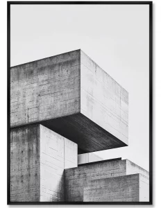Постер на холсте The Structure of the Forms 75X105 CM