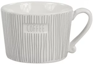 Кружка White Stripes Coffee Grey 300 ml