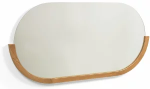 Зеркало Rokia в раме из тика 90X55 CM
