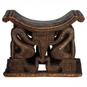 Деревянный подголовник Пеликаны 20X13X16 CM