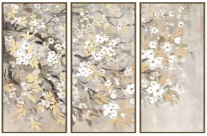 Набор из трёх постеров In the Garden 40X180 / 40X180 / 40X180 CM