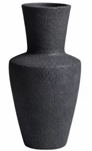 Черная терракотовая ваза Nerun 24X24X46 CM