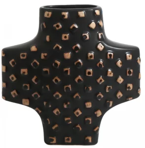 Ваза Cross Rivet 23X10X23 CM
