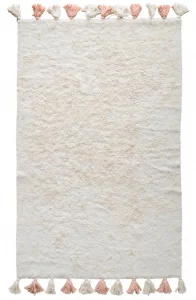 Хлопковый ковёр Colorful White Pink 120X180 CM