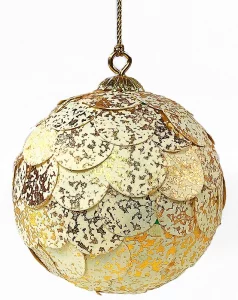 Шар новогодний декоративный Paper ball 9X9X9 CM