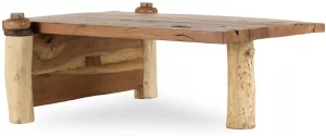 Кофейный столик в стиле ваби-саби Ohara 120X100X48 CM