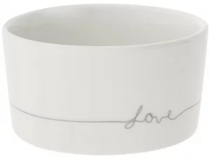 Рамекин Нeart Love White Grey Ø10 CM