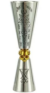 Джиггер Mixology Golden Skull 20/60 ml
