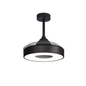 Потолочная люстра-вентилятор COIN FAN MINI 8221 черная 35.5 CM