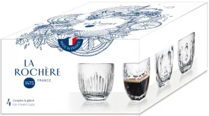 Набор из четырёх стаканов для экспрессо Troquet 100 ml