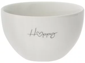 Пиала White Happy Нeart Black Ø12 CM