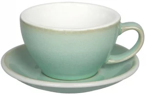 Чайная пара Egg 300 ml салатовая