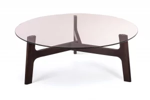 Стол журнальный Вуд 90X35X90 CM