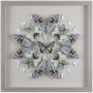 Ассамбляж Summer Symmetry 40X40 CM