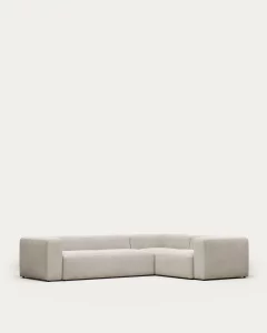 Угловой диван на 4 места Blok бежевый 320X230 CM