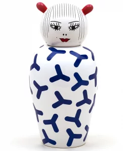 Фарфоровая ваза Canopie Zoe 17X17X26 CM