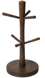 Подставка для кружек дубовая 15X15X32 CM