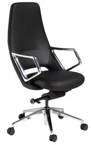 Офисное поворотное кресло из экокожи Raimundo 57X68X113 CM