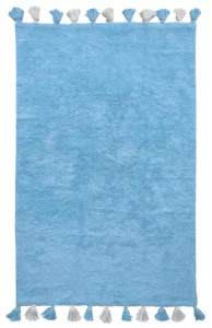Хлопковый ковёр Colorful Blue 120X180 CM