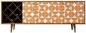 Комод с бутылочницей Berber 180X40X70 CM