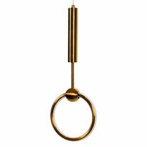 Подвесной светильник Ring Brass