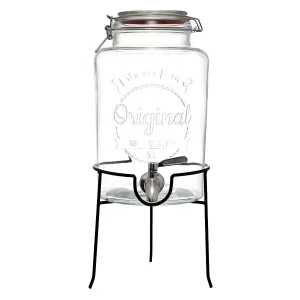 Диспенсер для напитков с подставкой maison jar, 5 л